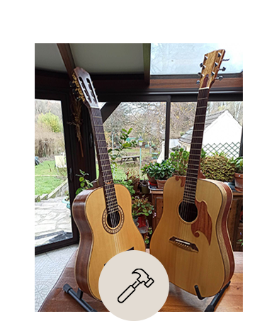 Eric Thenaisye : fabricant de guitare à Gironville-sur-Essonne près d'Étampes & Milly-la-Forêt (91)
